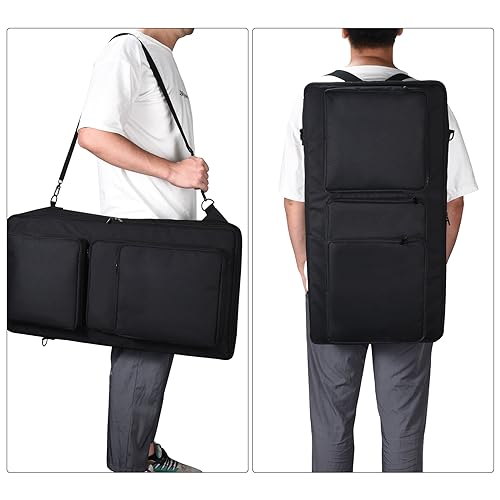 Image of DJ controller case for Pioneer DDJ FLX6 gt,Pioneer DDJ FLX6 Soft travel storage box compatible with pioneer DDJ SX /DDJ SX2 /DDJ SX3, portable controller protective bag with adjustable shoulder straps