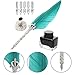 Operitacx 1set Decorative Quill Pen for Calligraphy and Vintage Wing Dip Pen Western for Art Writing and Special Occasions