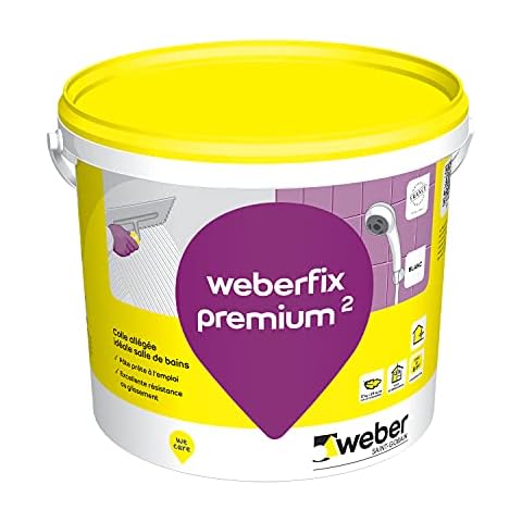 Colle pour carrelage Weberfix premium 17kg Cover