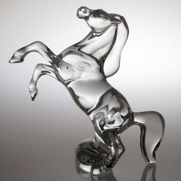 Amazon | バカラ フィギュリン いななく馬 置物 馬 オーナメント Amazon | バカラ フィギュリン いななく馬 置物 馬 オーナメント