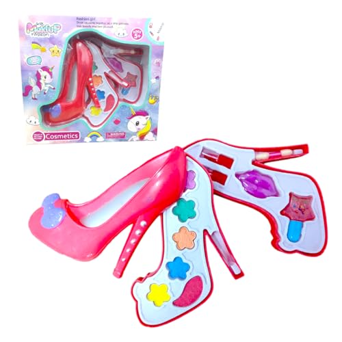 Estojo De Maquiagem Infantil Antialérgica Completa Sapatinho