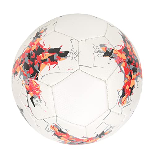 JTLB Size 5 Soccer Ball Double Layer Explosion Proof Training Match Football with Concealed Rubber Air Nozzle for Game Training Sports Equipment Athletic Gear Sporting Goods