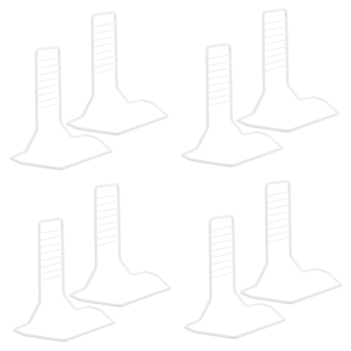 SUPVOX 8piezas Soporte De Rueda De Ejercicio para Hámster De Soporte De Hierro para Rueda De Correr De Hámster Estable y Práctico para Mascotas Accesorios De Juguete y Ardilla