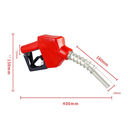 Fuel Nozzle, Auto Shut Off Fuel Nozzle, 3/4 Inch 0-60L / Min Car Fuel Filling Nozzle, Automatic Fueling Nozzle For Filling Diesel, Kerosene, Diesel Nozzle With Hanging Hook #TOP5
