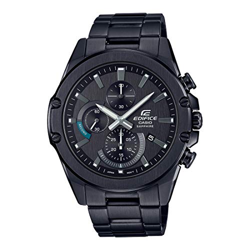 Image of Casio Edifice EFR-S567DC-1AVUDF Analog Black Dial Men Watch Black Metal Strap (EX508)