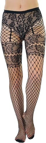 Image of ToBeInStyle Women's Faux Print Suspender Garter Sheers Pantyhose