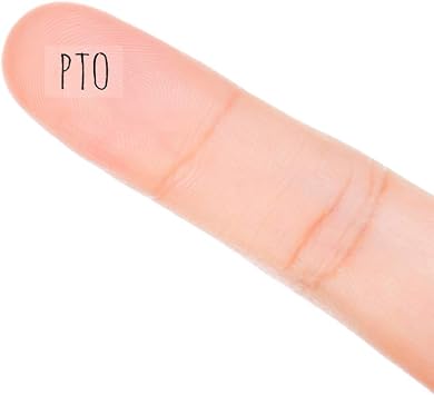 PTO Planner Stickers, 120 Clear Paid Time Off Work Labels Scrapbooking Crafting Stickers