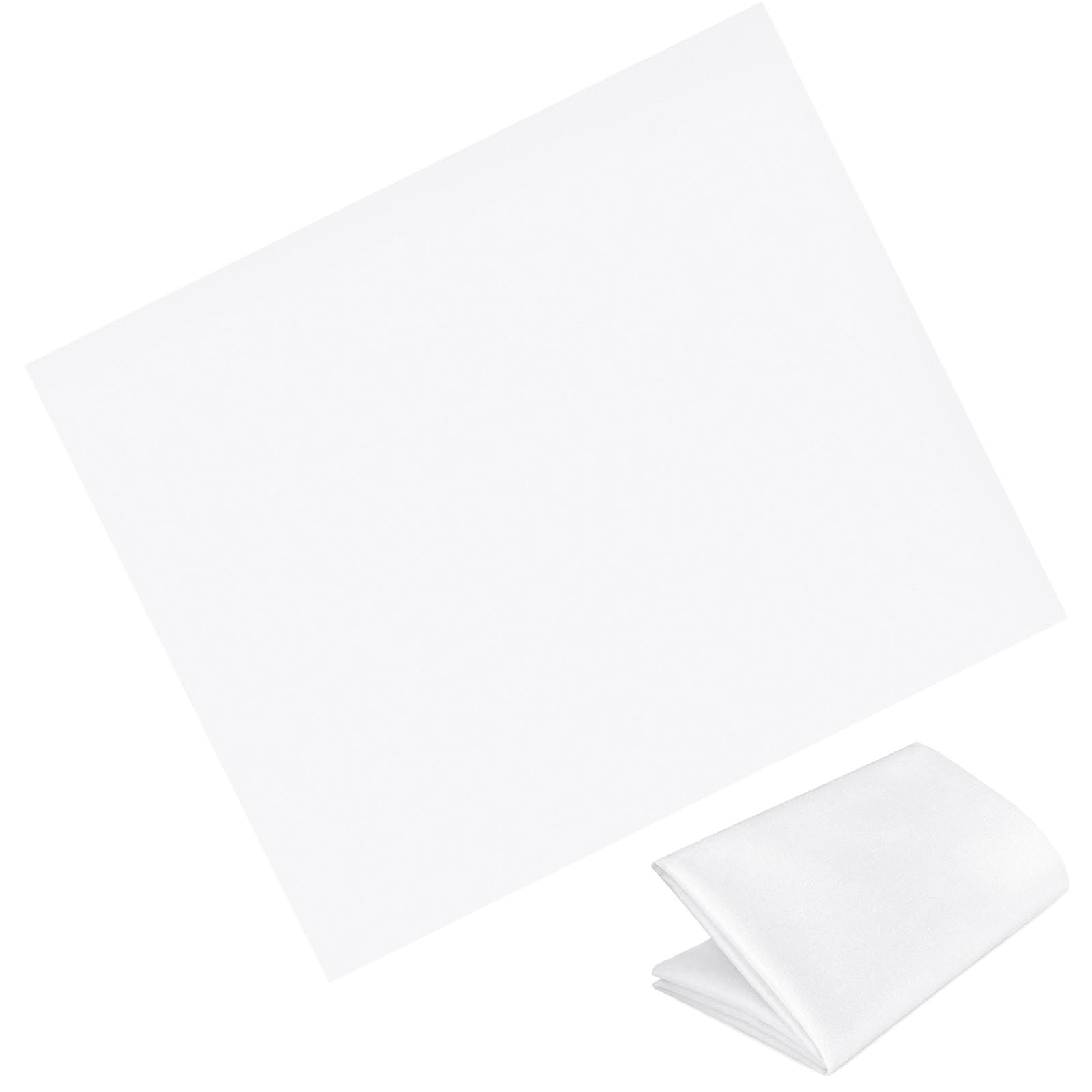 Iron-On Fusible Fleece Interfacing 1m x 1m Medium Weight One-Sided Loft Fusible Foam Stabilizer for Bag Making, Sewing, Curtain, Clothing and Home Decor