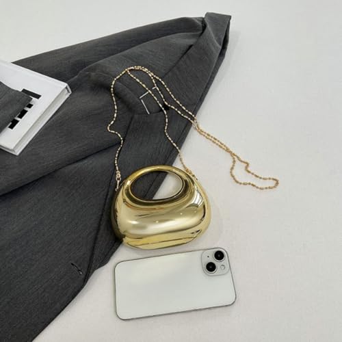 Image of Acrylic Handbags for Women Cute Acrylic Clutch Small Unique Purse Trendy Metal Evening Bag for Party Cocktail