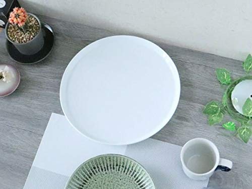 ピザ皿 Togawa ホワイト 陶器皿 円形 12枚セット ピザ皿 Togawa