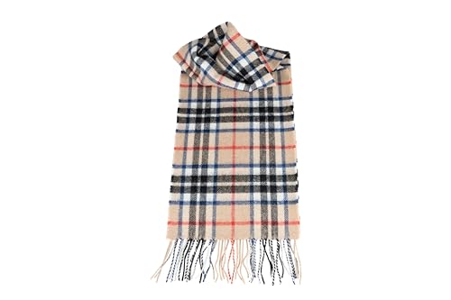 Briomhar Tartan Plaid Wool Scottish Scarf - 100% Lambswool Made in Scotland, Perfect Winter Scarf for Cold Weather2