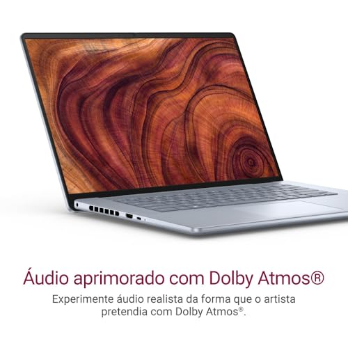 Notebook Dell Inspiron Plus I16-U7155H-A10 16″ QHD+ Intel® Core™ Ultra 7 155H 16GB 1TB SSD RTX4050 Windows 11 Prata Gelo