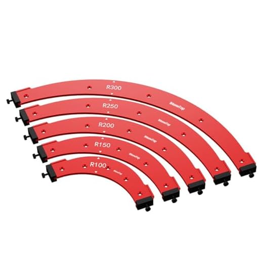 Router Corner Radius Template Set