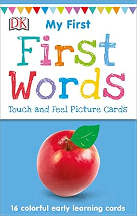 My First Touch and Feel Language Picture Cards – First Words