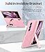 SPIDERCASE Only Designed for Samsung Galaxy Z Fold 7 Case,Built-in [Screen Protector] [Hinge Protection] [Kickstand] Full Body Protective Phone Case for Galaxy Z Fold 7 - Pink