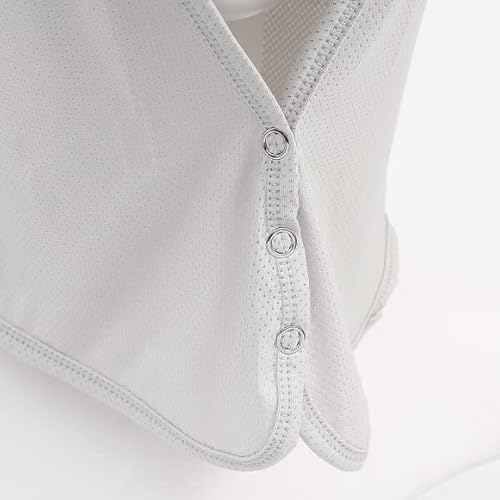 Withmoons Sun Face Neck Drape Protection Uv Sun Shield Sun Visor Cooling Protection Grey #TOP3