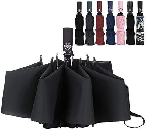Umbrella Windproof Travel Umbrella Compact Folding Reverse Umbrella,LANBRELLA