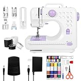 Mini Sewing Machine for Home Use, 12 Stitch...