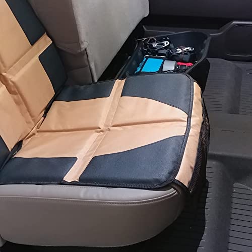 Jmtaat Underseat Storage Box Compatible With Crew Cab Silverado / Sierra 2007-2019 1500 / 2500Hd / 3500Hd Under Seat Storage Replacement For #23183674 #TOP4
