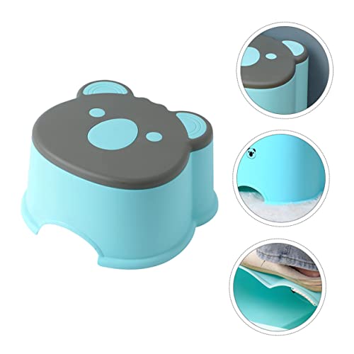 Cabilock 2 Peças Banquinho Antiderrapante Desenho Animado Infantil Banquinho De Plástico Banquinho D