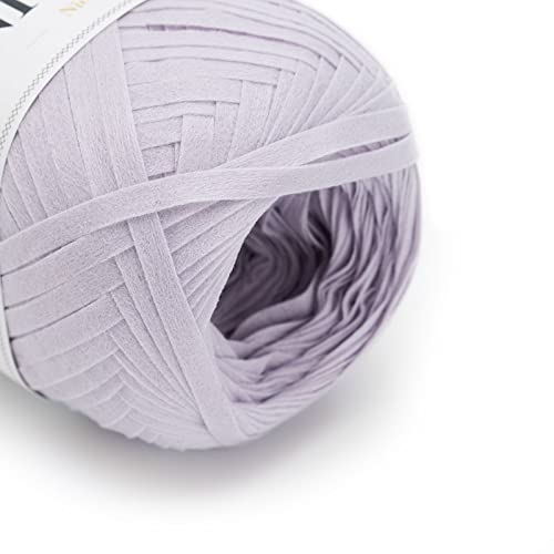 Image of NICEEC 3 Skeins Kraft Paper Yarn 474yds /5.3oz - Wisteria | Crochet & Knit, DIY Project Starter Kit,Handbag,Sun Hat,Shoes, Shopper Bag