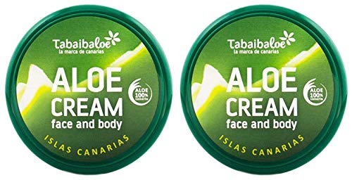 Crema Hidratante Facial y corporal Aloe Vera 50 ml Tabaibaloe x 2 unidades Cover