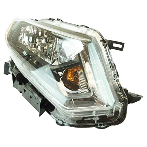 Image of TRQ Passenger Side Headlight Assembly Halogen Compatible with 2014-2016 Nissan Rogue NI2503226