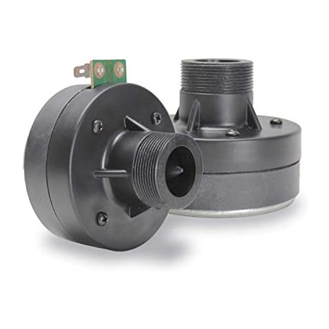 VOYZ 175 Watt Super Bullet Horn Driver 3” 8 ohms 18oz Magnet Threaded for Horn Mounting 1 Pair (2pcs) (VZ-995) Cover