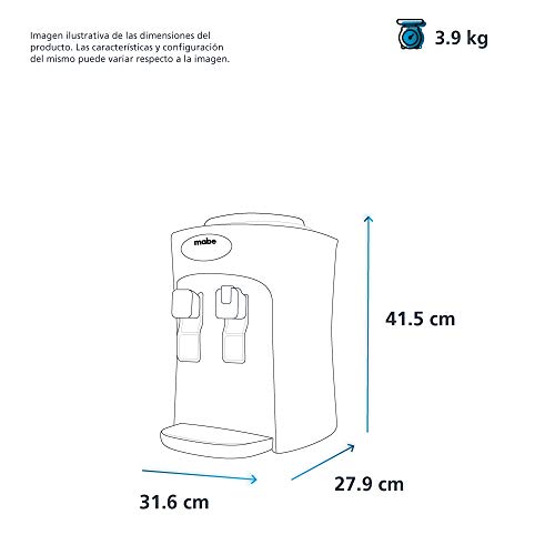 La Mejor Lista de Enfriador de Agua Mabe los preferidos por los clientes. 27 Imagen adicional