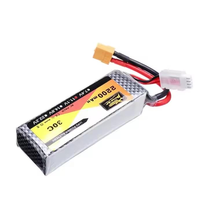 Image of MatLogix ZOP Power 11.1V 2200MAH 3s 30c Rechargable Lipo Battery