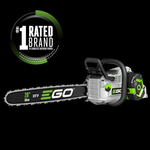 Image of EGO POWER+ Chain Saw, 20 inch Battery Powered Chainsaw, Electric Cordless, Includes 56V 6.0Ah Battery and Charger - CS2005