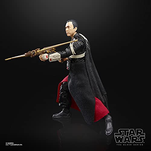 STAR WARS The Black Series Chirrut Îmwe 6-Inch-Scale Rogue One: A Story Collectible Action Figure, Toys for Kids Ages 4 and Up - Image 5