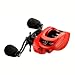 13 FISHING Concept Z Baitcast Reel - 7.3: 1 Gear Ratio - Right Handed (Fresh+Salt), Tequila Sunrise