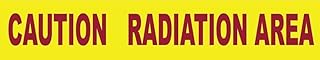NMC National Marker PT41 Caution Radiation Area Printed Barricade Tape