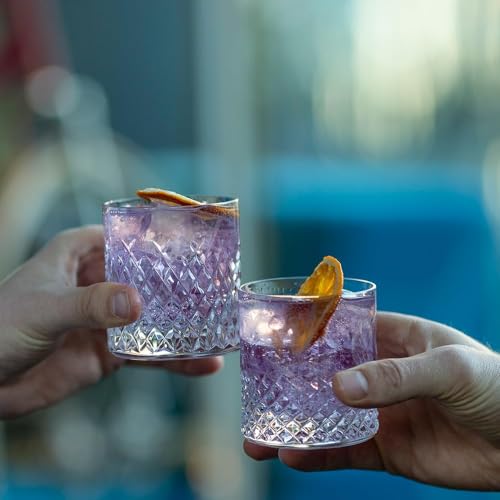 Deux Frères | Dry Gin | 500 ml | Mit 25 Botanicals | Farbveränderung beim Servieren | Klassisch, würziger London Dry Gin