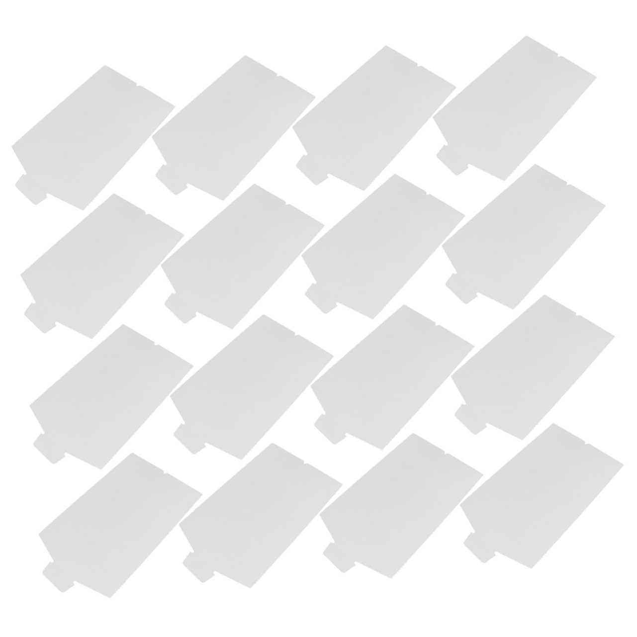 HOOTNEE Shirt Form Cardboard Folding Paperboard for T-Shirt 50pcs Corrugated Board Organizer Space Saver