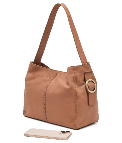 Image of HOBO Women's Render Leather Shoulder Bag