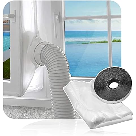 SPARES2GO Universal Window Seal Kit for AC Cover