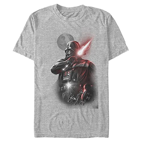 T-shirt Star Wars Dark Lord homme tissu anti-déformation col robuste