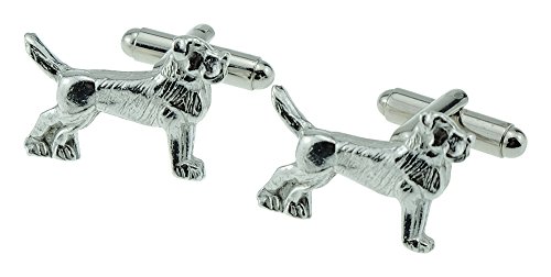 pirantin Boutons de manchette chien boxer Cover