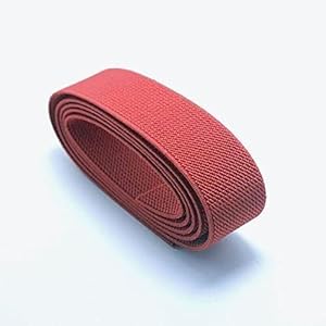 EUXHTYWP 3cm Gummiband Elastisches Band Rot