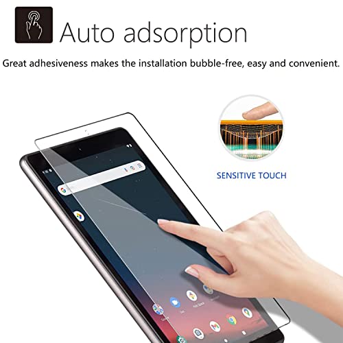 (2 Pack) Tda Walmart Onn 8 3Rd Gen 2022 Tablet Tempered Glass Screen Protector Film Anti-Scratch High Sensitivity Hd Clear Transparency, Case Friendly For Walmart Onn 8" 3Rd Gen Model 100071483 #TOP2