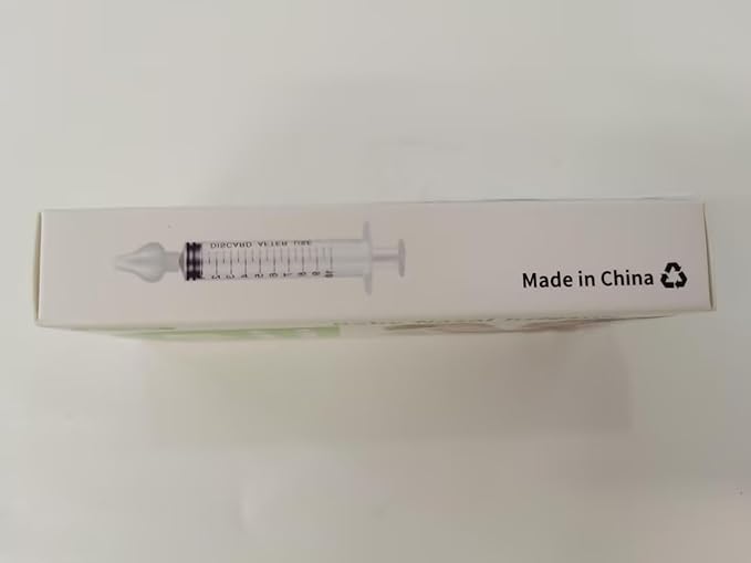 Aspirador Nasal Baby Nose Syringe JUSONEY 2 Piezas Reutilizable miniatura 11