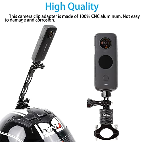 Pellking 1/4" Adapter Screw Head Camera Mount, Cnc Aluminum Alloy Tripod Conversion Adapter For Insta360 One X3 X2 X/Dji Pocket 2/Gopro Camera Accessories #TOP4