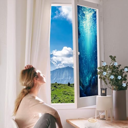 Vinilo Decorativo para Ventana Modern Ocean 17.7x23.6 in miniatura 6