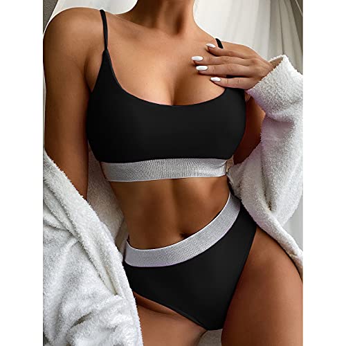 Conjuntos de biquíni feminino roupa de praia sexy triângulo duas peças conjuntos de biquíni tankini