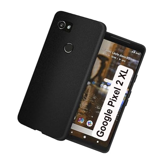COBERTA Back Cover for Google Pixel 2 XL Back Cover Case - Black Silicon (B0CS62HX3F) Amazon Price History, Amazon Price Tracker
