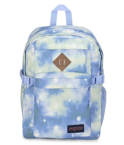 JanSport Main Campus Backpack - Travel or Work backpack w 15-Inch Laptop Sleeve and Dual Water Bottle Pockets, Moonscape
