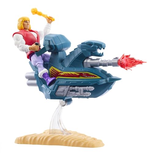 Prince Adam con Sky Sled Masters of The Universe Origins regalo de cumpleaños para niños 7