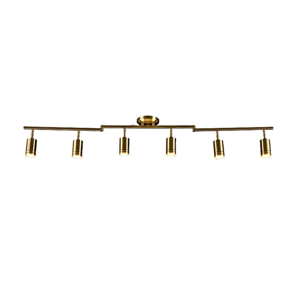 Spots de plafond, spots LED pour chambre, garde-robe, spots de rail, spots muraux, GU10, 5 W, éclairage de cuisine, spots de rail - 3 têtes